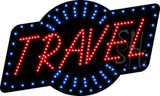 Travel Animated LED Sign 18" Tall x 30" Wide x 1" Deep