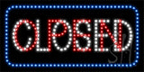 Open/Closed Animated LED Sign 12" Tall x 24" Wide x 1" Deep