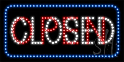Open/Closed Animated LED Sign 12