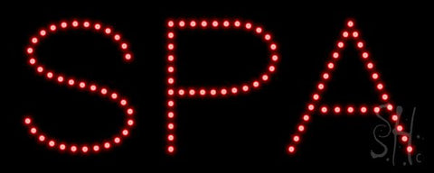 Spa LED Sign 8