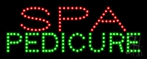 Spa Pedicure LED Sign 8