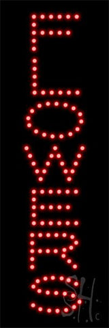 Flowers LED Sign 21