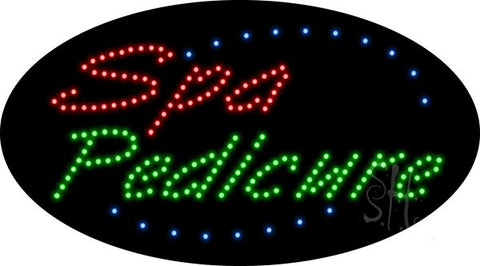 Spa Pedicure Animated LED Sign 15
