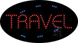 Travel Animated LED Sign 15" Tall x 27" Wide x 1" Deep
