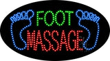 Foot Massage Animated LED Sign 15" Tall x 27" Wide
