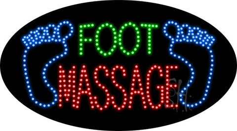 Foot Massage Animated LED Sign 15