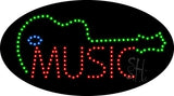 Music/ Logo Animated LED Sign 15" Tall x 27" Wide x 1" Deep