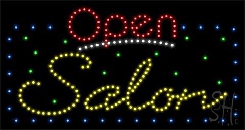 Salon Animated LED Sign 17