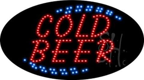 Cold Beer Animated LED Sign 15