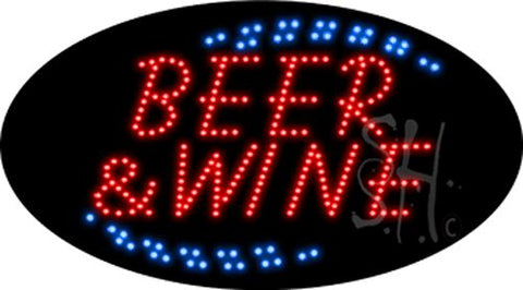 Beer and Wine Animated LED Sign 15