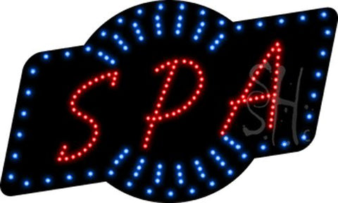 Spa Animated LED Sign 18