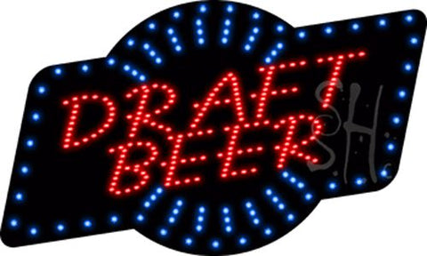Draft Beer Animated LED Sign 18