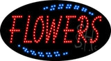 Flowers Animated LED Sign 15" Tall x 27" Wide x 1" Deep