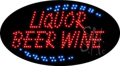 Liquor Beer Wine Animated LED Sign 15
