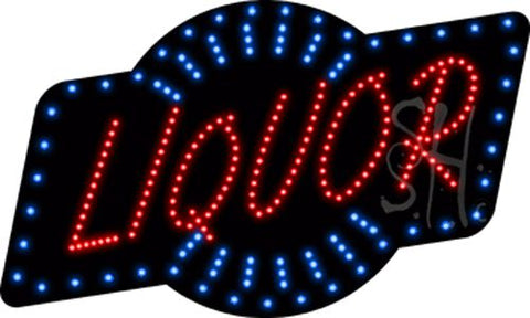Liquor Animated LED Sign 18