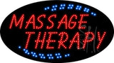 Massage Therapy Animated LED Sign 15" Tall x 27" Wide x 1" Deep