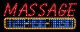 Massage Animated LED Sign 13" Tall x 32" Wide x 1" Deep