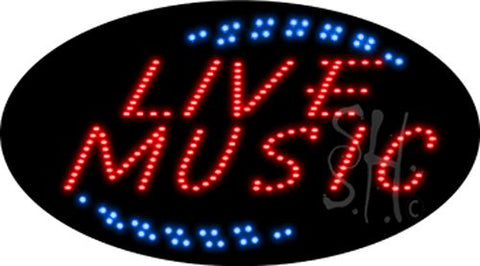 Live Music Animated LED Sign 15