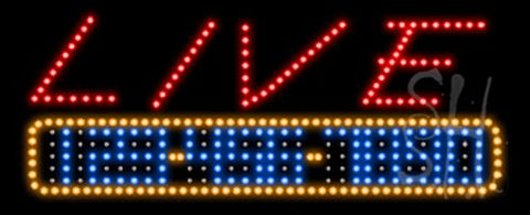 Live Music Animated LED Sign 13