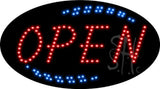 Open Animated LED Sign 15" Tall x 27" Wide x 1" Deep