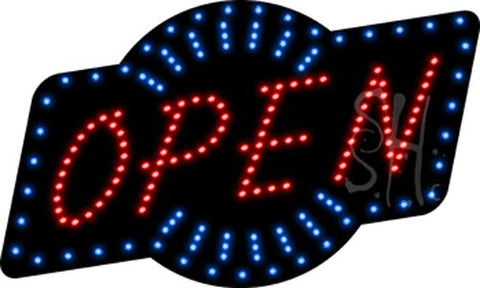 Open Animated LED Sign 18