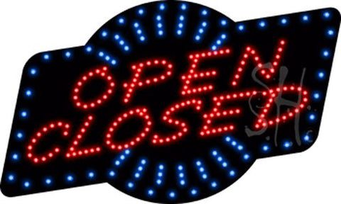 Open Closed Animated LED Sign 18