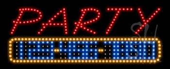 Party Animated LED Sign 13