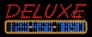 Deluxe Spa Pedicure Animated LED Sign 13