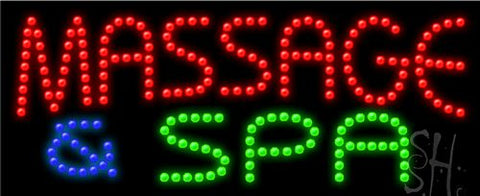 Massage and Spa LED Sign 11