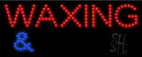 Waxing and Spa LED Sign 11" Tall x 27" Wide x 1" Deep