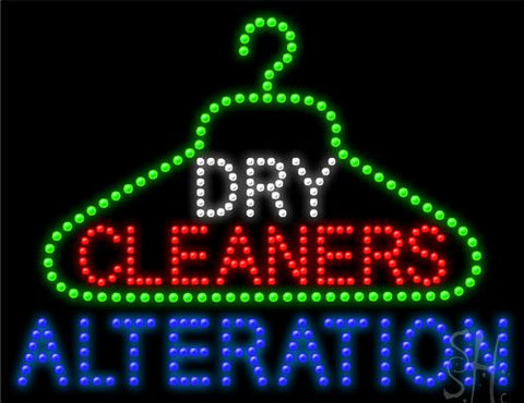 Dry Cleaners Alteration LED Sign 26