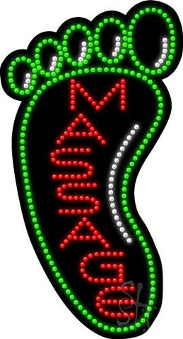 Foot Massage LED Sign 37