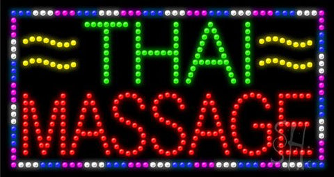 Thai Massage LED Sign 17