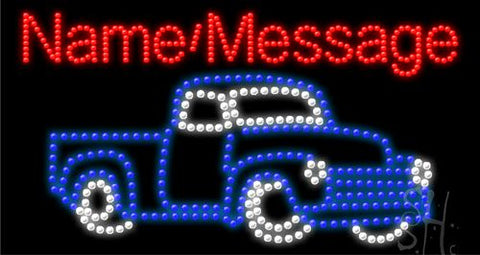 Custom Car 1 LED Sign 17
