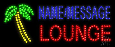 Custom Palm Tree Lounge Led Sign 11