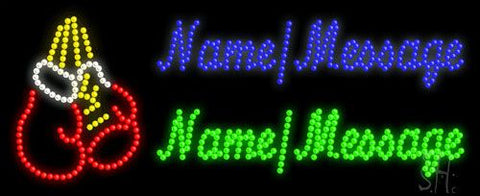 Custom Boxing Gloves Led Sign 11