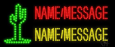 Custom Cactus Led Sign 11