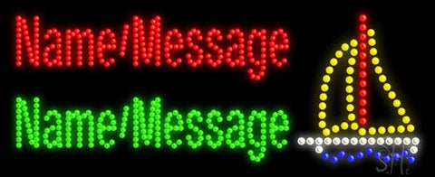 Custom Boat Led Sign 11