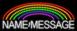 Custom Rainbow Led Sign 11" Tall x 27" Wide x 1" Deep