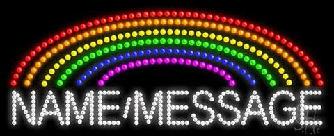 Custom Rainbow Led Sign 11