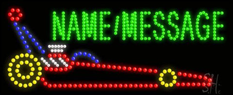 Custom Dragster Led Sign 11