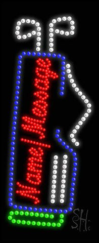 Custom Golf Bag Led Sign 11