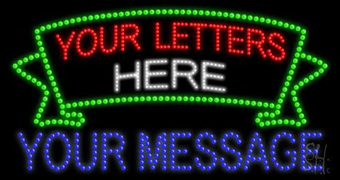 Custom Ribbon Led Sign 17