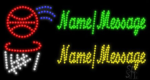 Custom Basketball Led Sign 17