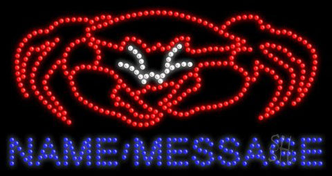 Custom Crab Led Sign 17