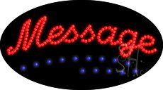 Custom Animated Curved Line Led Sign 15