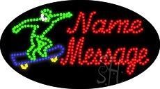 Custom Skater Animated Led Sign 15