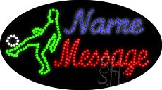 Custom Football Player Animated Led Sign 15
