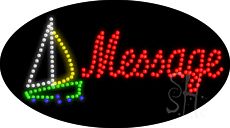 Custom Boat Animated Led Sign 15
