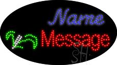 Custom Flowers Animated Led Sign 15